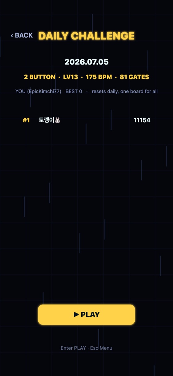 Daily challenge